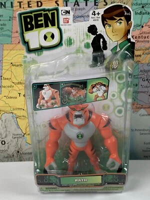 SHIPS SAME DAY Rath Ben 10 Ultimate Alien Heroes Action Figure #32176 Rare Toy - Image 1 of 4
