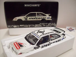 Ford Sierra RS #18 "Speedware" K. Ludwig, DTM 1988, blanco, Minichamps 1:18 - Imagen 1 de 6