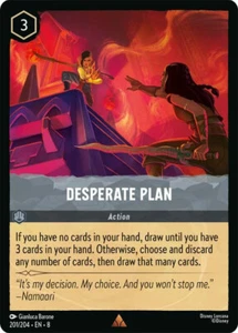 Lorcana Desperate Plan - Reign of Jafar # 201 - Imagen 1 de 1