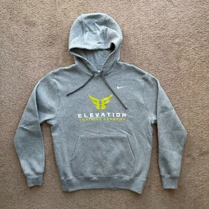 Nike Sweatshirt Mens Small Hoodie Pullover Elevation Training Academy Grey - Picture 1 of 11