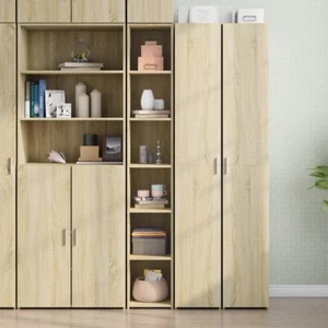Highboard Sonoma Oak 30x41x185 cm Engineered Wood - Picture 1 of 10