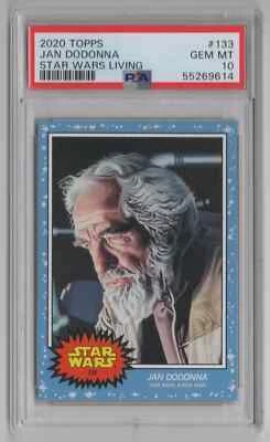 2020 Topps Star Wars Living Set #133 Jan Dodonna - PSA 10 GEM MT - Image 1 of 2