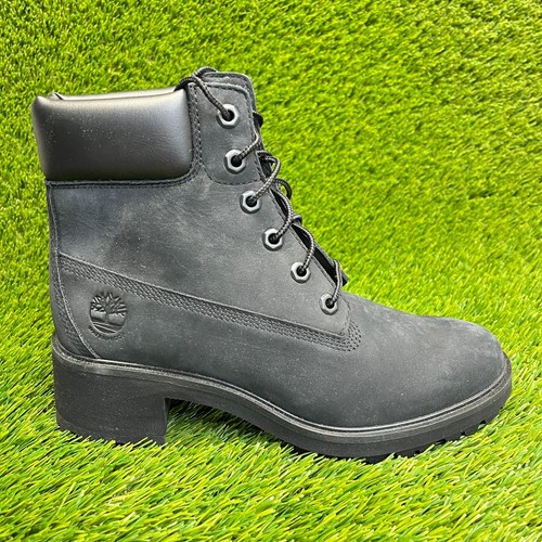 Stivali impermeabili Timberland Kinsley 6 pollici da donna taglia 8 5 neri in pelle per esterni