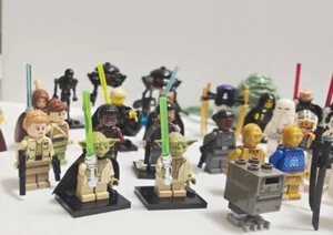 LEGO Star Wars Minifigure Set Lot Bulk Sale Yoda Star fighter Darth Vader F/S - Picture 1 of 7