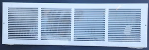 (3 Pack) Hart&Cooley 657 24 06 W BASEBOARD RETURN, 043663, 24x6 - Picture 1 of 2