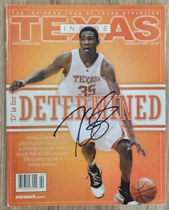 Kevin Durant Signed Inside Texas Magazine NBA Suns OKC Warriors LEGEND RAD - Picture 1 of 1