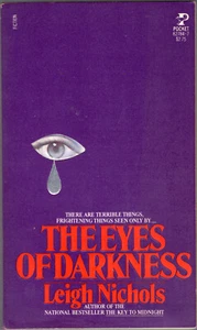 LEIGH NICHOLS/DEAN KOONTZ - THE EYES OF DARKNESS - 1981 TRUE 1ST UNREAD - Picture 1 of 4