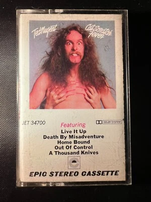 Ted Nugent Cat Scratch Fever Cassette Tape JET34700 TESTED WORKING - Image 1 of 4