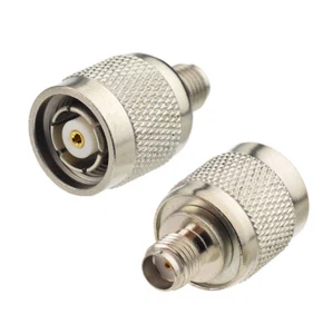 Paquete de 10 adaptadores de conector SMA hembra a RP-TNC macho para antena - Imagen 1 de 4