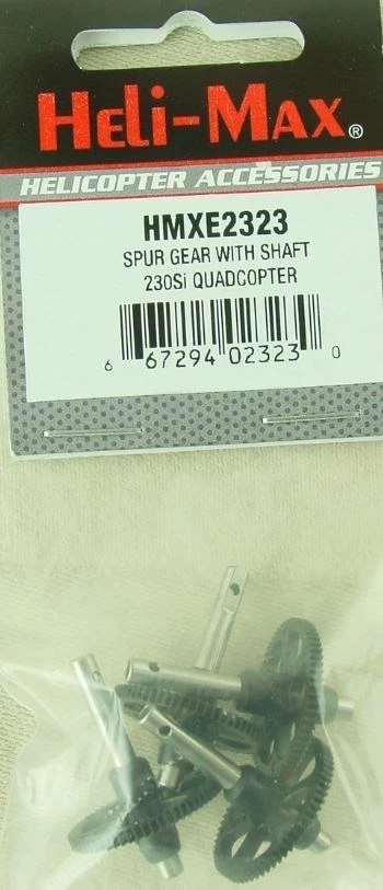 Heli-Max Spur Gear w/Shaft/230Si Quadcopter  HMXE2323 - Image 1 of 1