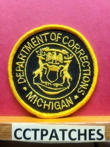 MICHIGAN DEPARTMENT OF CORRECTIONS (POLICE) SHOULDER PATCH MI - Picture 1 of 2