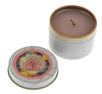 Gold Canyon Candle Company - Jelly Bean - Lata coleccionable retirada de 2 oz Foto 1 de 3