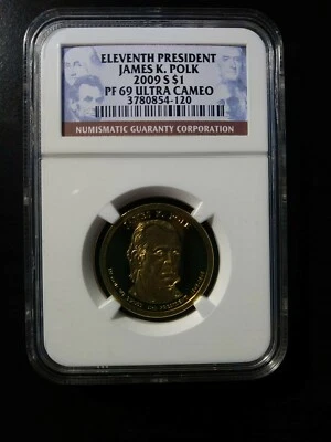 2009 S James K Polk Ultra Cameo - Image 1 of 2