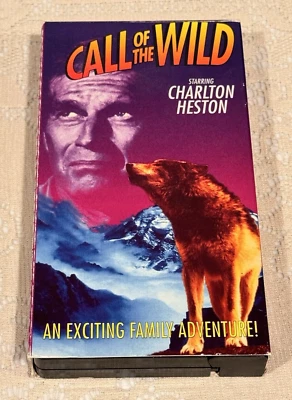 Call Of The Wild VHS 1992 Starring Charlton Heston, GoodTimes Home Video - Image 1 of 4