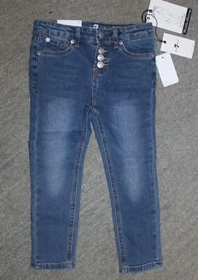 Pantalones de mezclilla ajustados al tobillo 7 For All Mankind para niñas - talla 6 - nuevos con etiquetas Foto 1 de 4