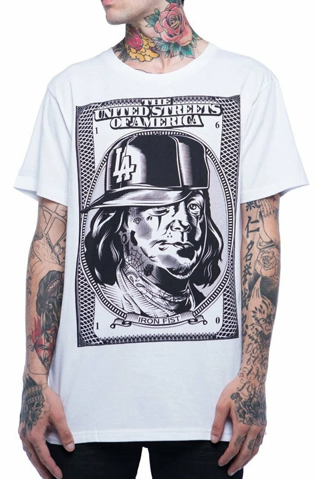 IRON FIST MENS BENJI SS T SHIRT  - Image 1 of 1