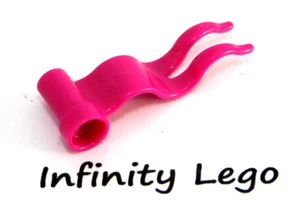 8 LEGO Magenta Streamer Wave Flag 1 x 4 Castle Pirate (4495) - 8 Pieces - Imagen 1 de 1