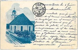 Postal vintage 31319: SUIZA - SUIZA Chaux-de-Fonds, Neuchâtel 1899 - Imagen 1 de 1