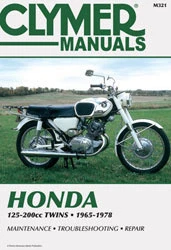 Clymer Reparación Servicio Tienda Manual Honda CL125A/160/175/200 CA160/175 - Imagen 1 de 4