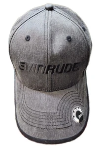 Evinrude Cap E-TEC BRP Mütze verstellbar K-Produkte Kopfbedeckung anthrazit grau Einheitsgröße - Bild 1 von 7