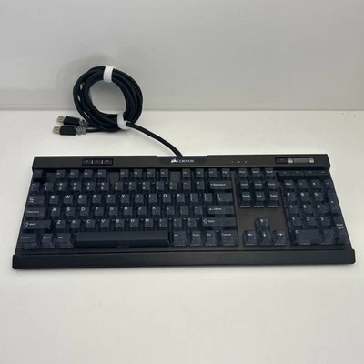 Corsair K70 RGB MK.2 LP Mechanical Gaming Keyboard Cherry MX Blue Tested 👍 - Image 1 of 4