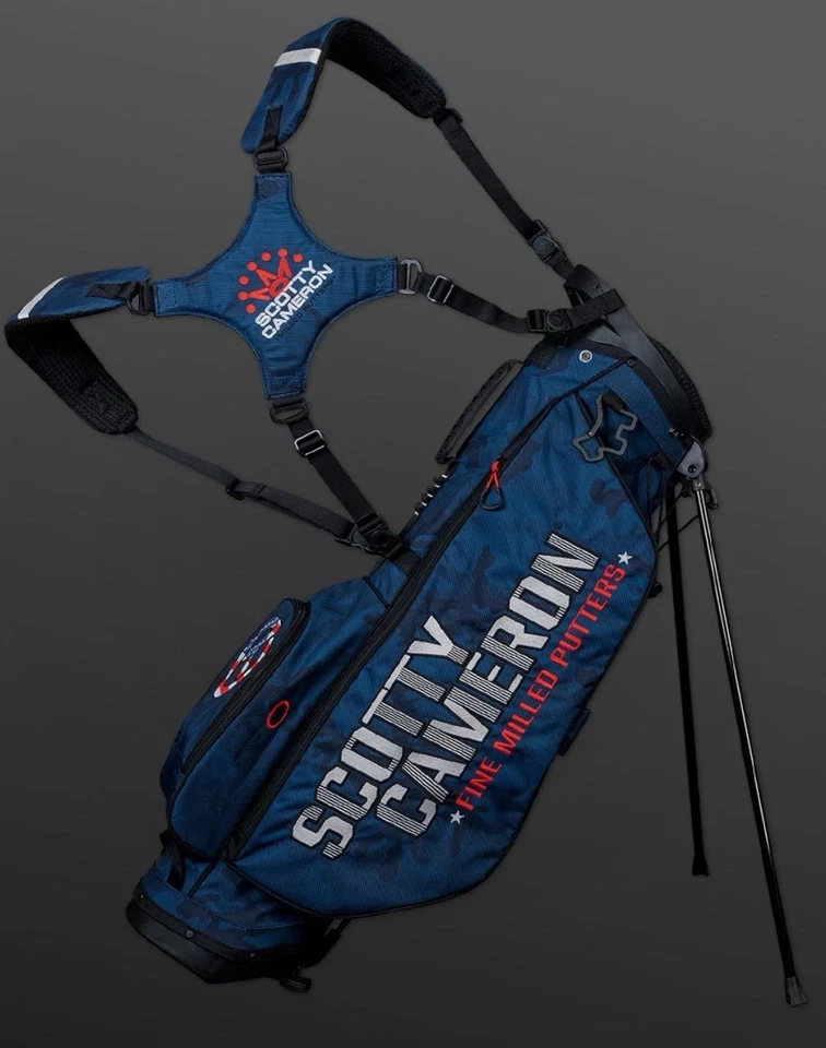 BOLSO DE PIE SCOTTY CAMERON 2025 EE. UU. CÍRCULO ABIERTO T SUBMARINER CARRY WANDERER Foto 1 de 4