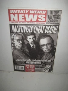 X-FILES CONSPIRACY #1 : RI 1:10 Weekly World News Variant Cover : IDW - Bild 1 von 6