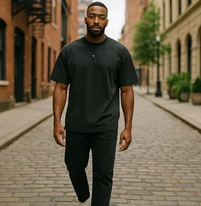 Yeezy Gap 3/4 Shirt Black X-Large NEW - Picture 1 of 3