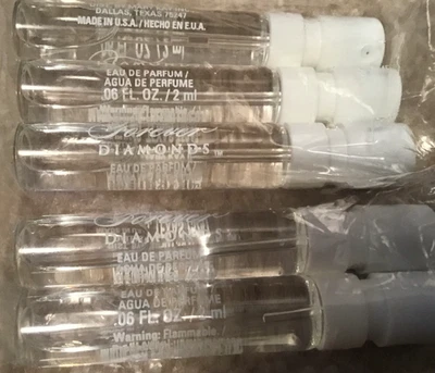 Lote de 5 muestras de perfume Mary Kay Forever Diamonds 0,06 fl oz en aerosol tamaño de viaje Foto 1 de 4