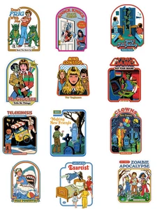 Vintage Horror Aufkleber - Bild 1 von 1