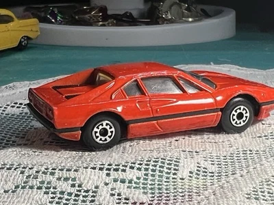 Matchbox Ferrari 308 GTB Red & Red no logos - Image 1 of 4