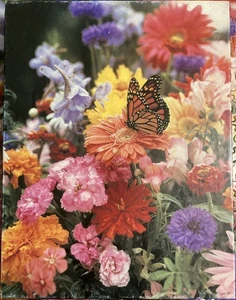 Vintage Springbok Jigsaw Puzzle "Blooming Miracles" - 1 Missing Piece - Picture 1 of 3