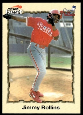 1998 Team Best Jimmy Rollins Clearwater Phillies #94 - Image 1 of 2