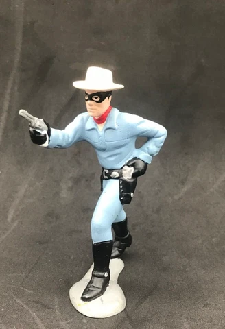 Vintage Palladium 1990 Lone Ranger Vinyl Action Figurine 4" Cover