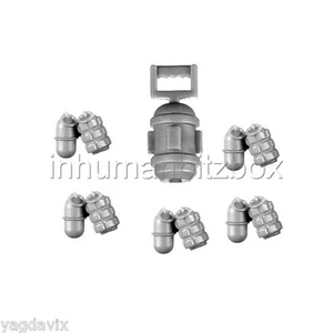 SVAS36 GRENADE x6 MELTA BOMB VANGUARD SPACE MARINE WARHAMMER 40000 W40K 85*5-86 - Picture 1 of 1