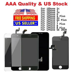 For iPhone 6 6s 7 8 Plus Display LCD Touch Screen Digitizer Replacement Assembly - Zdjęcie 1 z 45