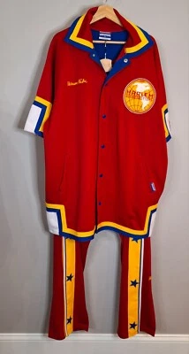 EUC Platinum Fubu Harlem Globetrotters Vintage Tracksuit Size 2X Logo  - Image 1 of 4