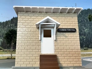 O Scale Thurmond West Virginia Town Hall KIT - Picture 1 of 6
