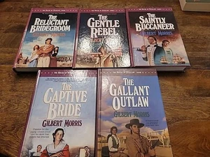 Lot of 5 House of Winslow Books by Gilbert Morris Mixed Set - Picture 1 of 4