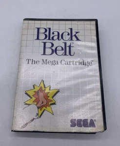 Black Belt (Sega Master, 1986)  with Game Manual plus 1986 - Picture 1 of 4