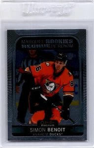 2021-22 O-Pee-Chee Pllatinum Simon Benoit Amrquee novato - Imagen 1 de 2