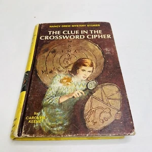 Nancy Drew The Clue in the Crossword Cipher (#44)  1967 Vintage Young Adult - Bild 1 von 10