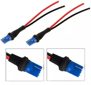 Wire Pigtail Male 921 912 Two Harness Back Up Reverse Light Bulb Cable Plug B - Picture 1 of 6