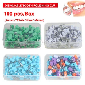 4 Colores Pulidora Dental Taza Pulidora Proficia Ángulo Tazas Pestillo Para Contra Ángulo - Imagen 1 de 9