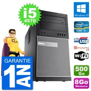 PC tour DELL 9020 Intel Core i5-4570 RAM 8Go Festplatte 500Go Windows 10 Wifi - Bild 1 von 3