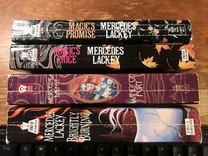 Mercedes Lackey Mixed Fantasy Fiction 4 Paperback Novel Lot DAW Books - Bild 1 von 9