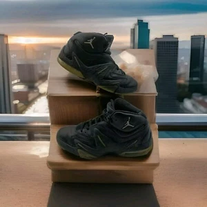 Nike Jordan Alpha 3% Hoop Men's Size 8.5 Stealth Black 453850-002 - Picture 1 of 7