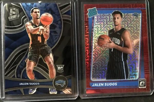 Jalen Suggs 2021 Optic Choice Red Rated Rookie #/88 #179 Orlando Magic - Foto 1 di 7