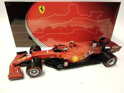 BBR Ferrari SF21 #55 Carlos Sainz Jr Emilia Romagna GP 2021 1/18 BBR211855DRY - Immagine 1 di 2