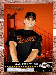 2004 Donruss Studio A.J. Pierzynski #164 - Picture 1 of 2